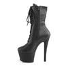Pleaser - SKY1020 Bottes de plateforme, Pole dance chaussures - Chaussures de pole dance - Noir Product image
